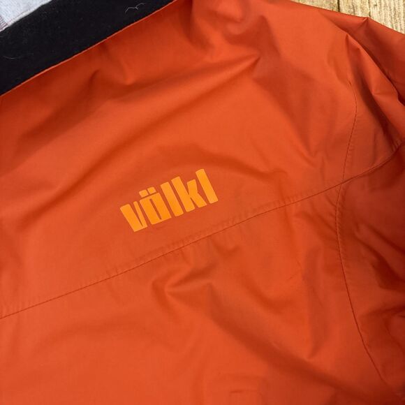 Volkl Ski Jacket Volkl Rain Jacket Hoodie Medium - Picture 3 of 16